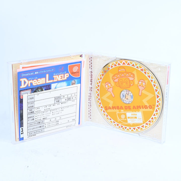 Samba De Amigo- Sega Dreamcast Game - NTSC-J - MINT DISC!