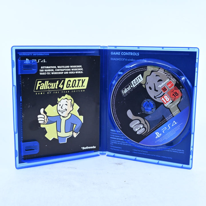 Fallout 4 - Game of the Year Edition - Sony Playstation 4 / PS4 Game - MINT DISC