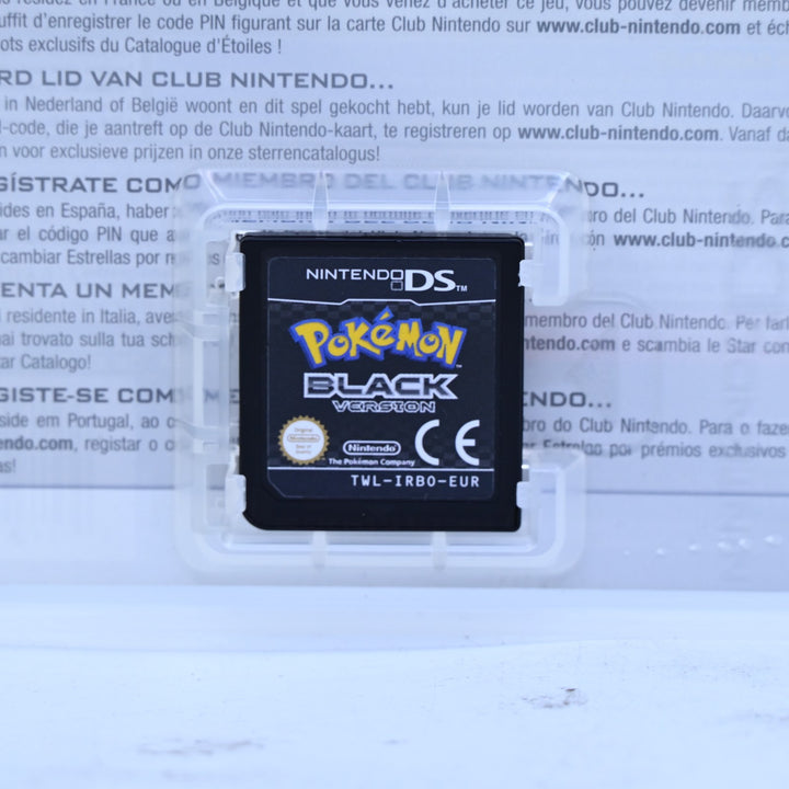 Pokemon Black Version - Nintendo DS Game - PAL + Manual - FREE POST!