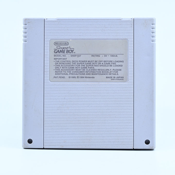 Super Game Boy - Super Nintendo / SNES Accessory - PAL - FREE POST!