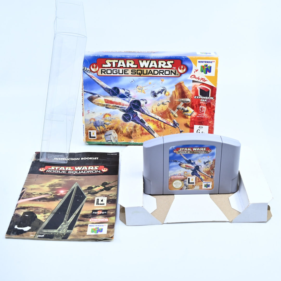 Star Wars: Rogue Squadron - N64 / Nintendo 64 Boxed Game - PAL - FREE POST!