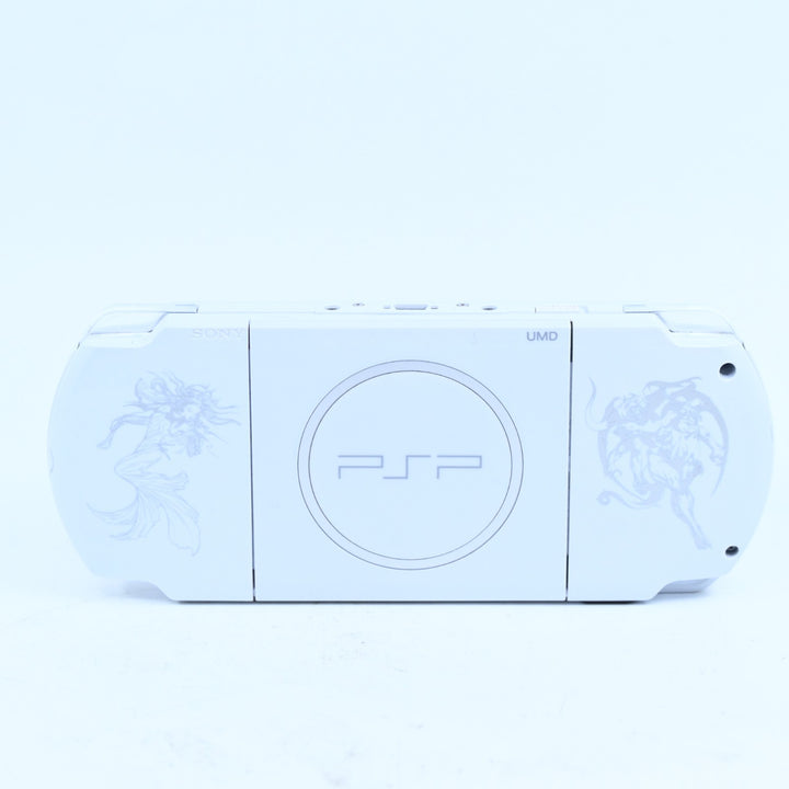 Pearl White FF 20th Anniversary Limited Dissidia - Sony PSP Console - PSP-3000