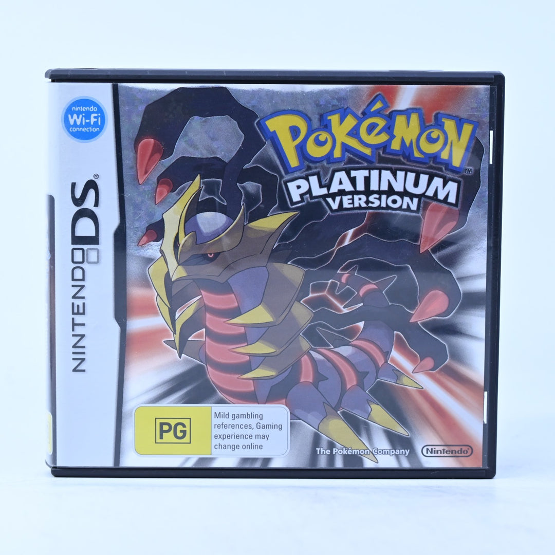 Pokemon Platinum Version - Nintendo DS Game - PAL + Manual - FREE POST!