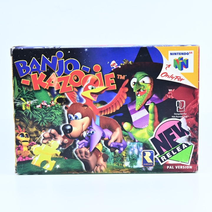 Banjo-Kazooie - N64 / Nintendo 64 Boxed Game - PAL - FREE POST!
