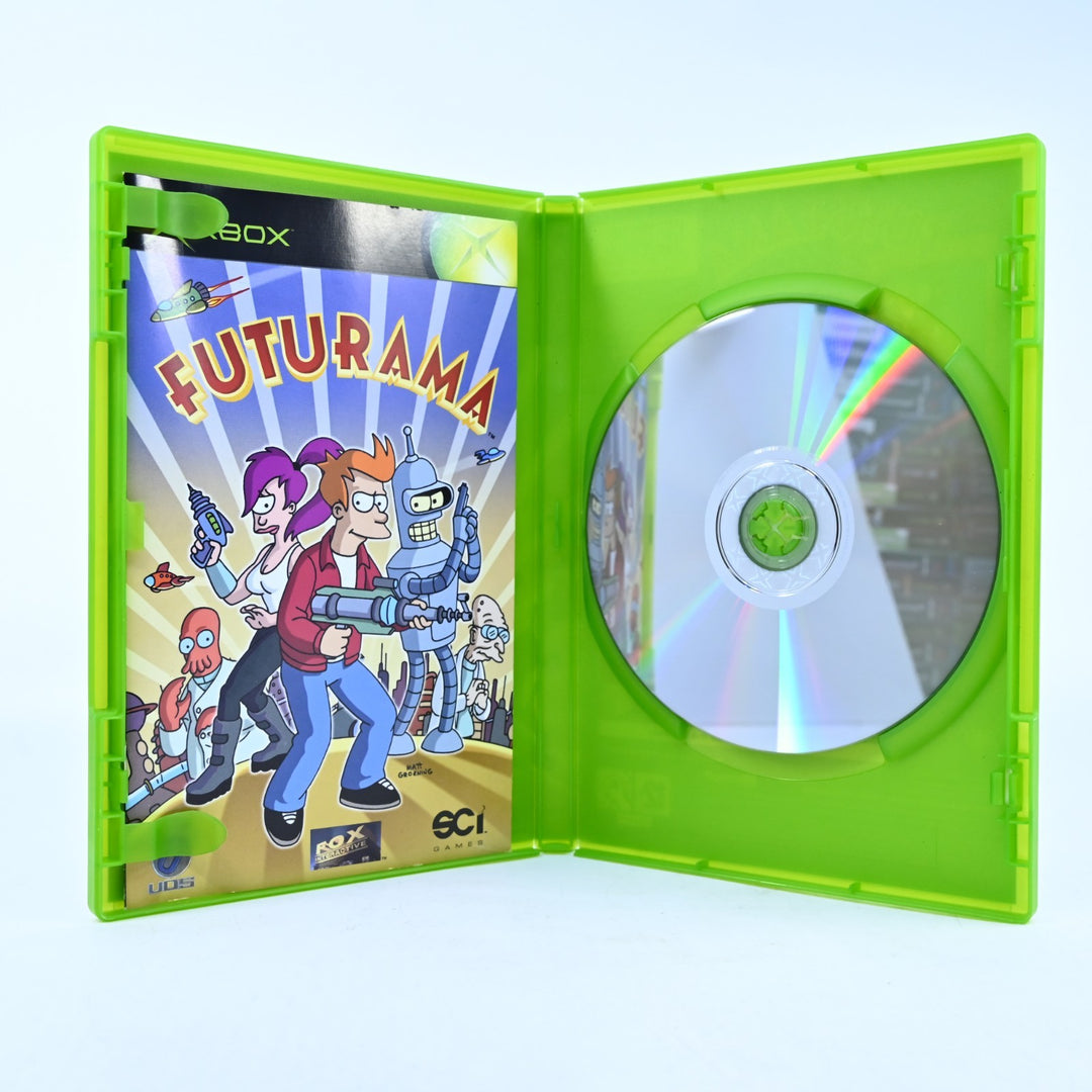 Futurama - Original Xbox Game + Manual - PAL - MINT DISC!