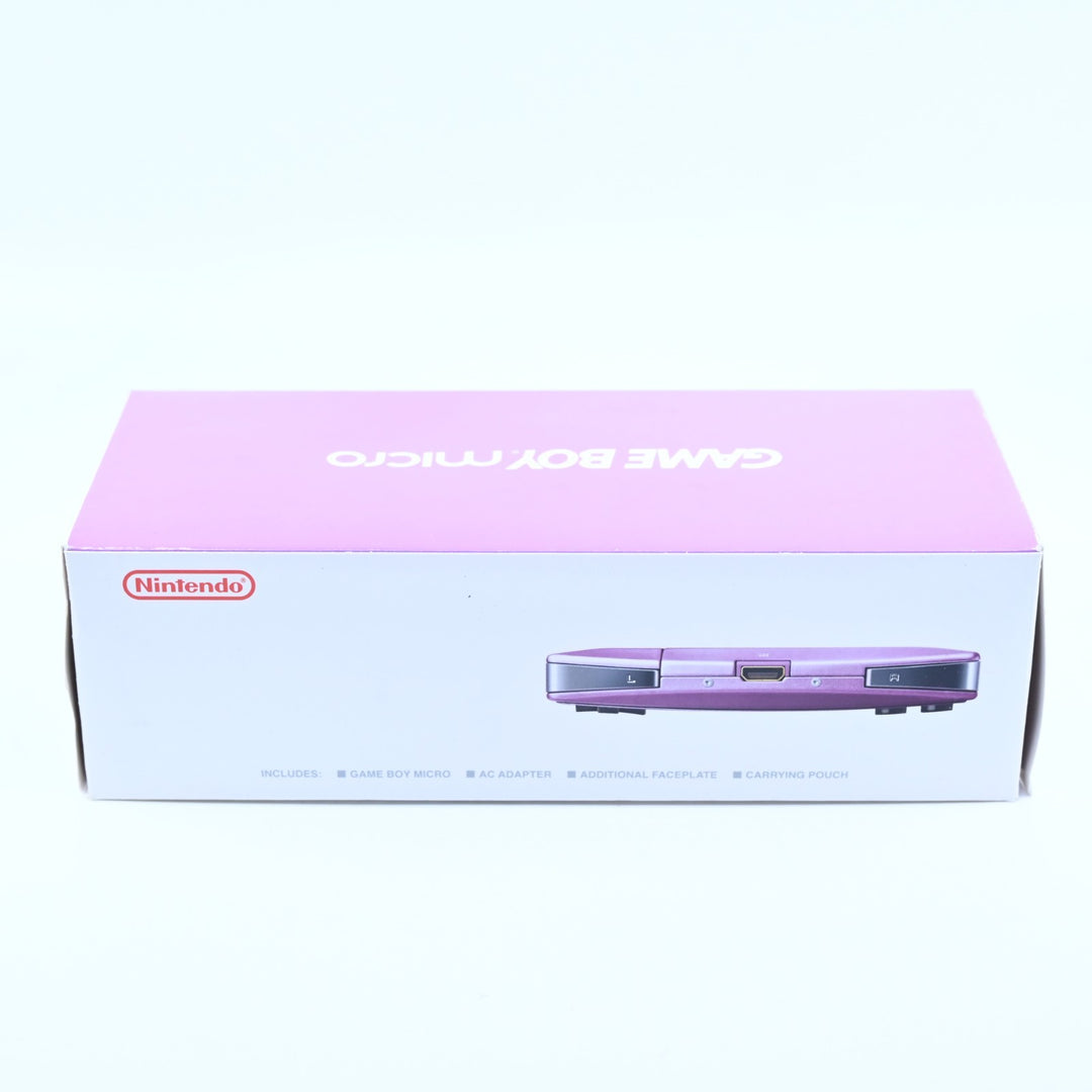 OXY-001 Purple- Nintendo Gameboy Micro Boxed Console - FREE POST!