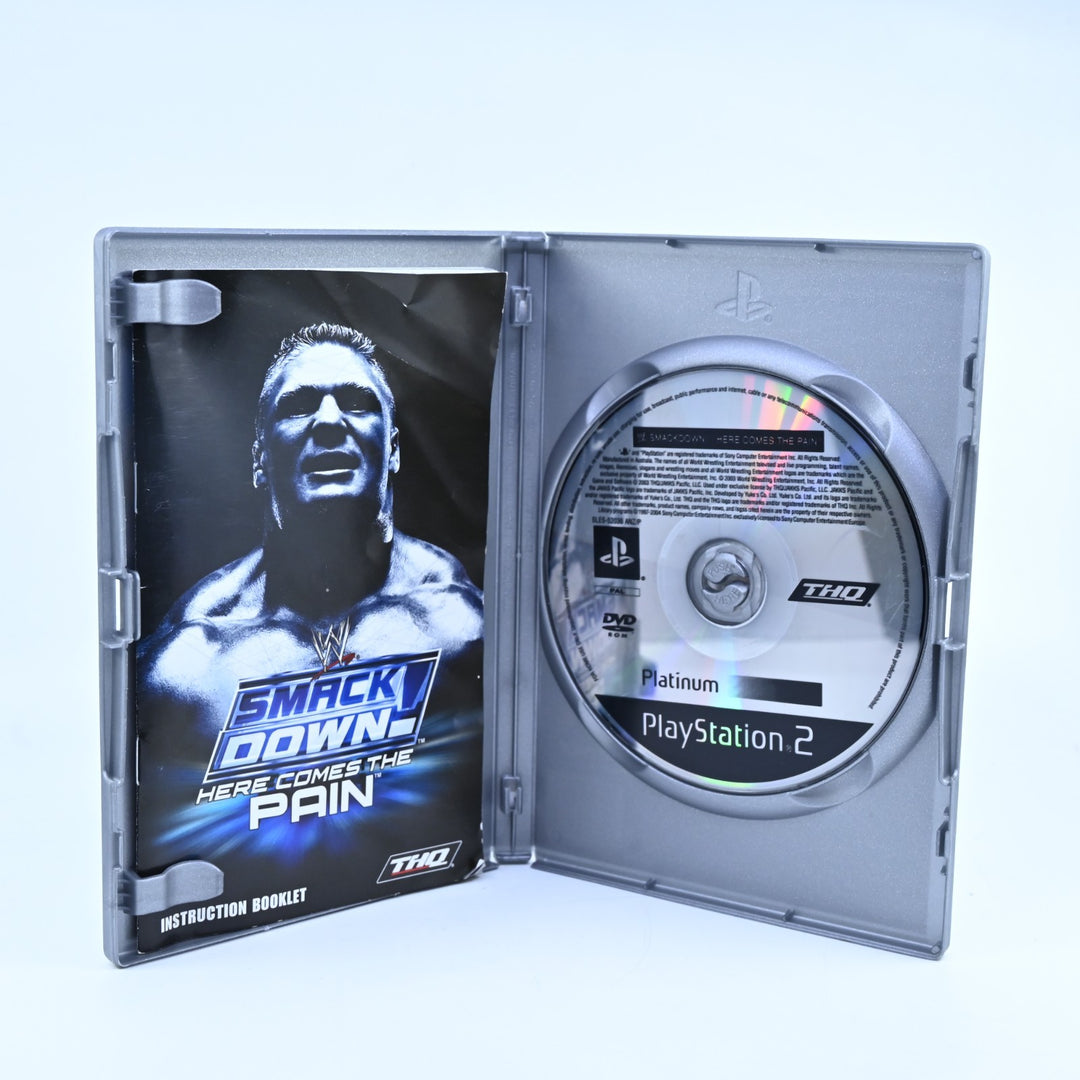 WWE Smackdown: Here Comes the Pain - PS2 Game + Manual - PAL