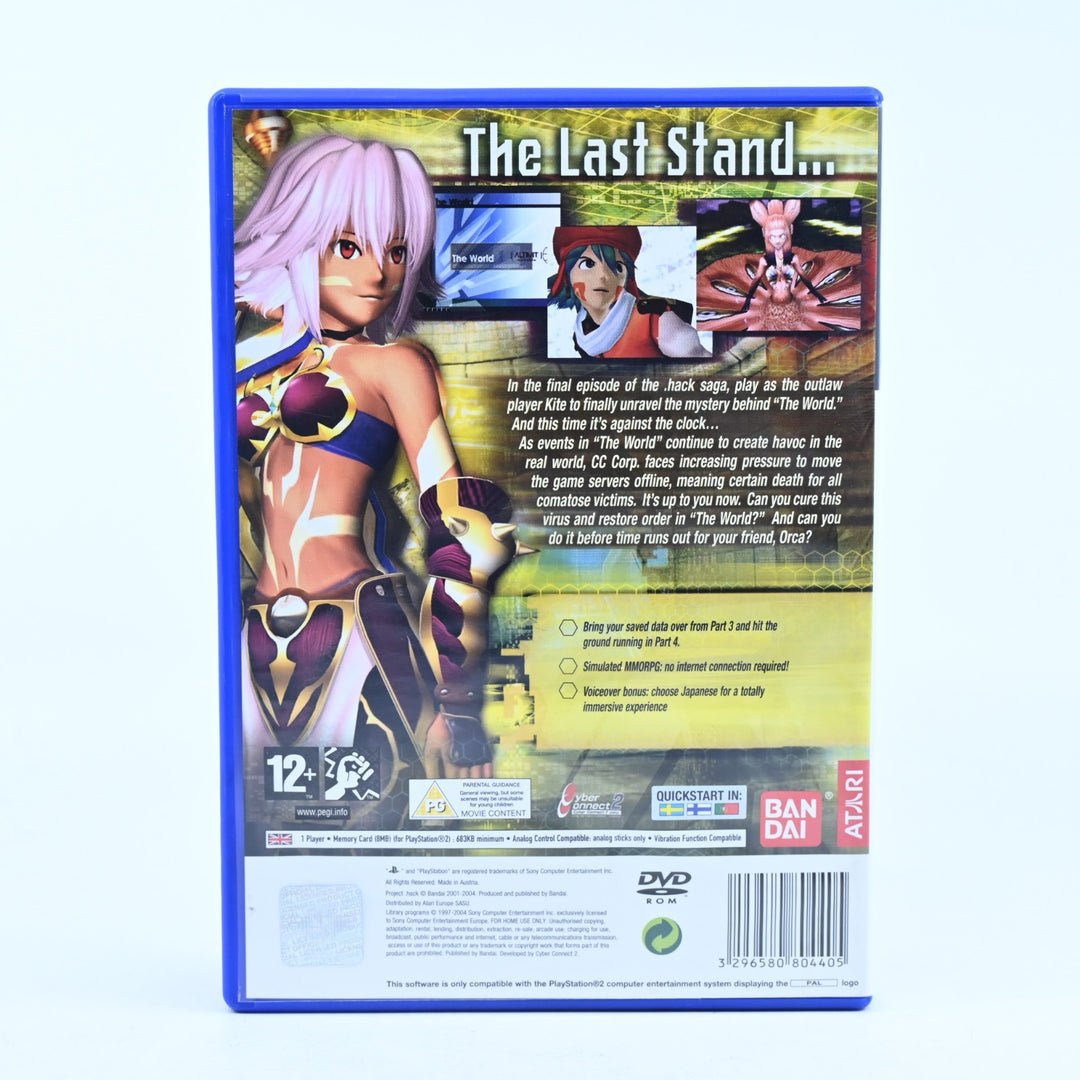 Dot .hack // Quarantine - Sony Playstation 2 / PS2 Game + Manual - PAL