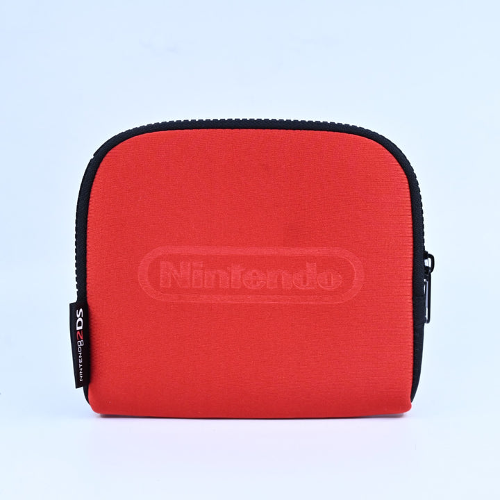 Red Official Nintendo 2DS Carry Case - Nintendo 2DS Accessory - FREE POST!