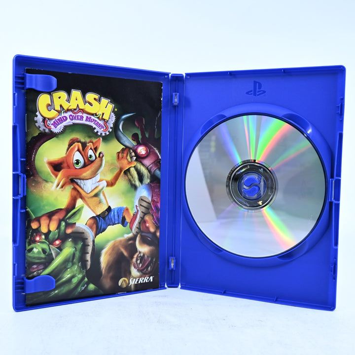 Crash Mind Over Mutant - Sony Playstation 2 / PS2 Game + Manual - PAL