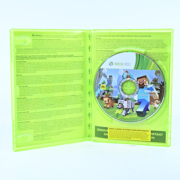 Minecraft - Xbox 360 Game - PAL - MINT DISC!