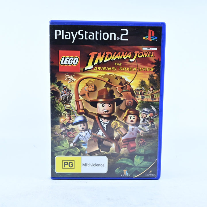 LEGO Indiana Jones: The Original Adventures - Playstation 2 / PS2 Game + Manual