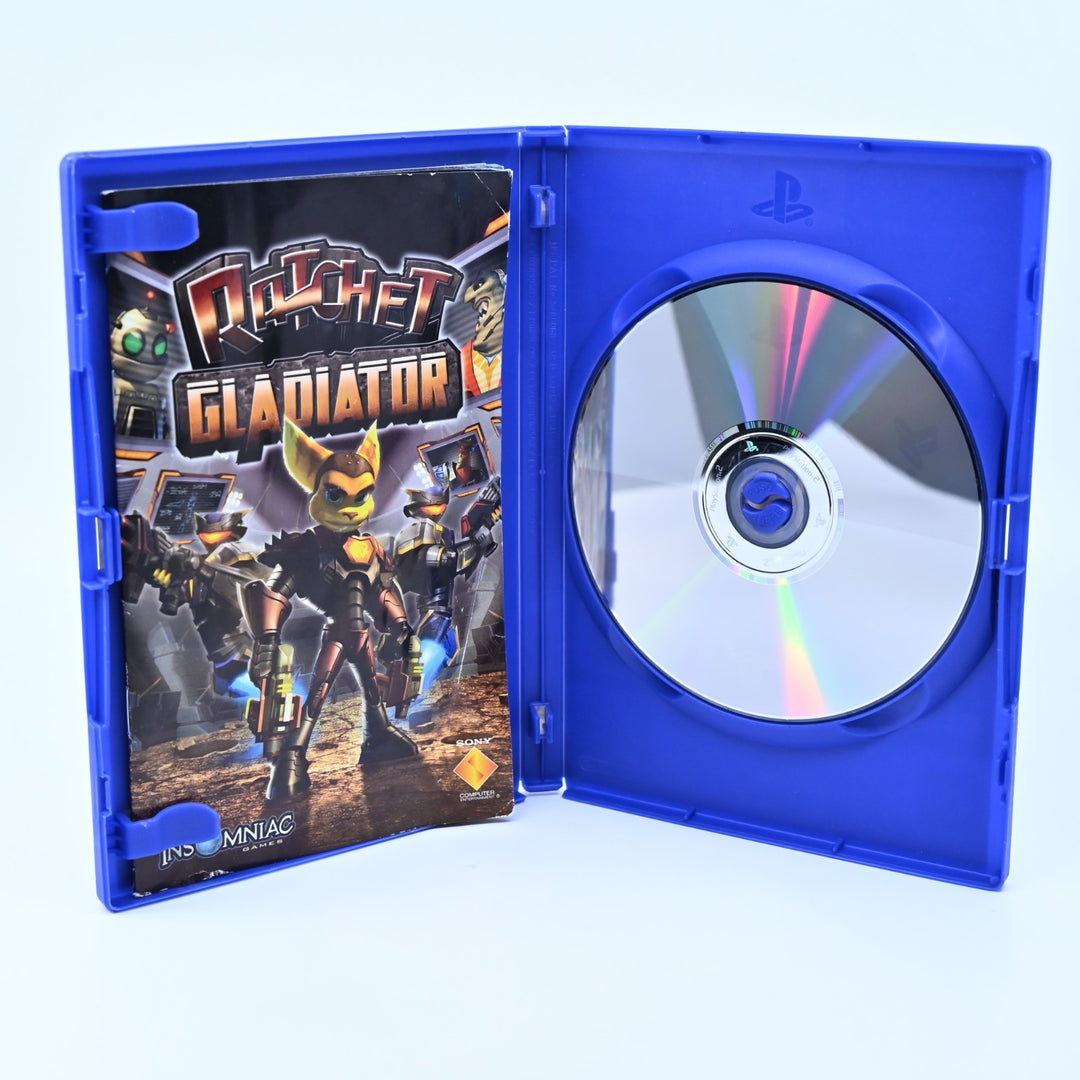Ratchet Gladiator - Sony Playstation 2 / PS2 Game + Manual - PAL - MINT DISC!