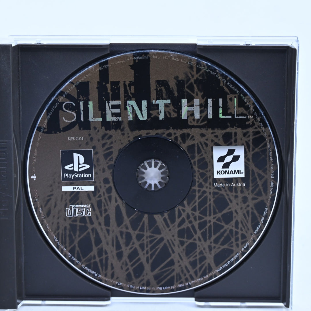 Silent Hill - Sony Playstation 1 / PS1 Game + Manual - PAL - MINT DISC!
