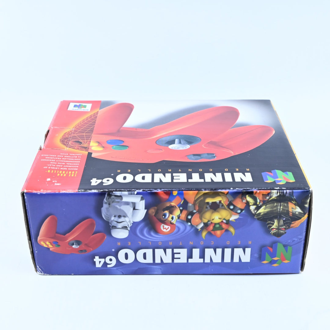 Original Red Controller - Nintendo 64 Controller - N64 Accessory