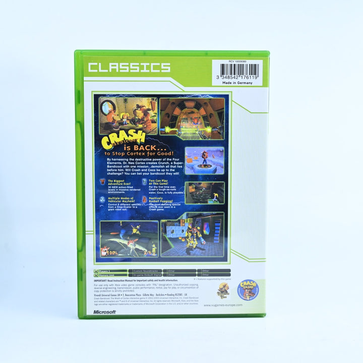 Crash Bandicoot: The Wrath of Cortex - Original Xbox Game - PAL - MINT DISC!