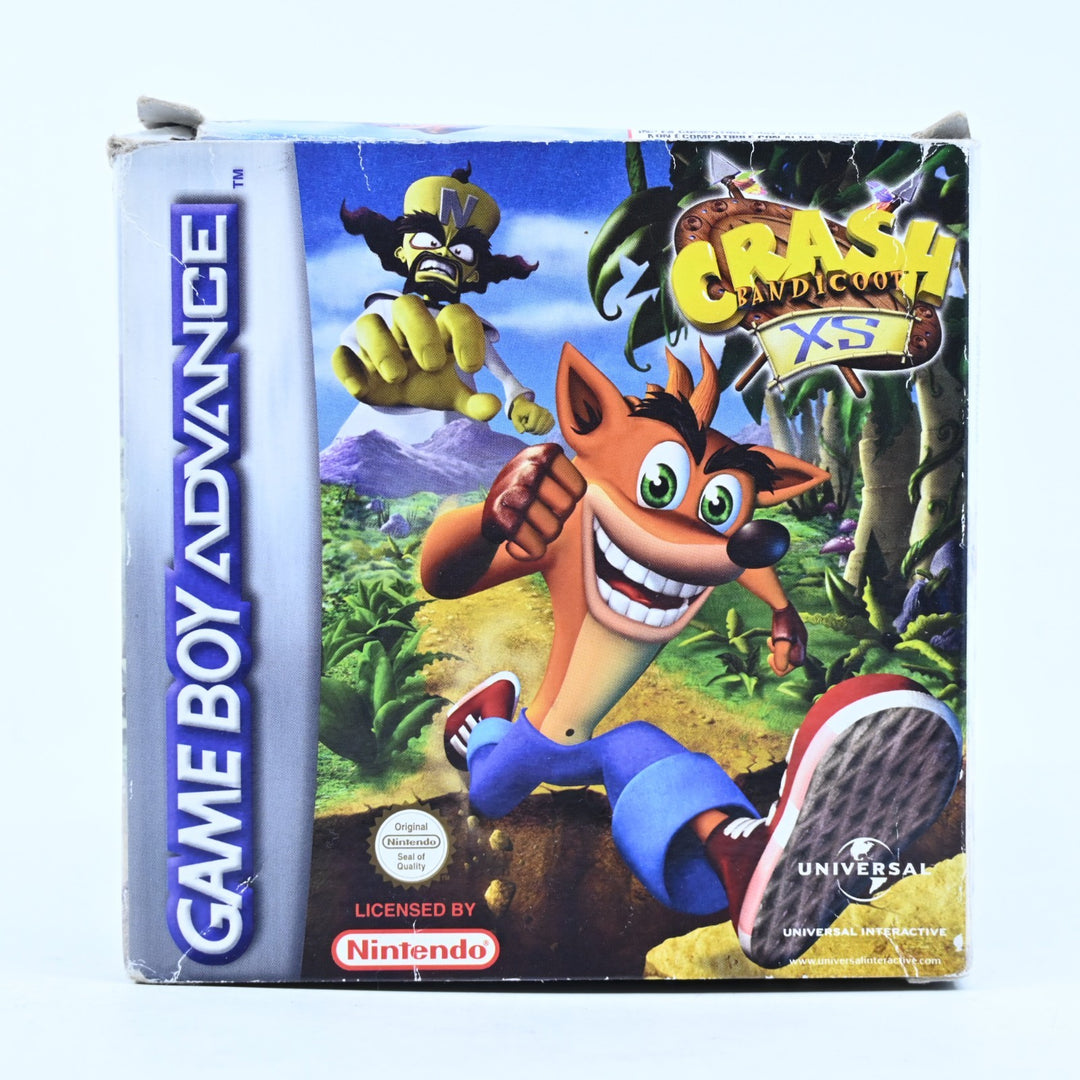 Crash Bandicoot XS - Nintendo Gameboy Advance / GBA Boxed Game - FREE POST!
