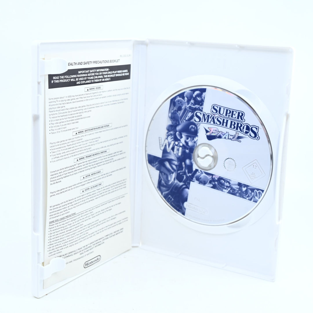 Super Smash Bros. Brawl - Nintendo Wii Game - No Manual - PAL - MINT DISC!