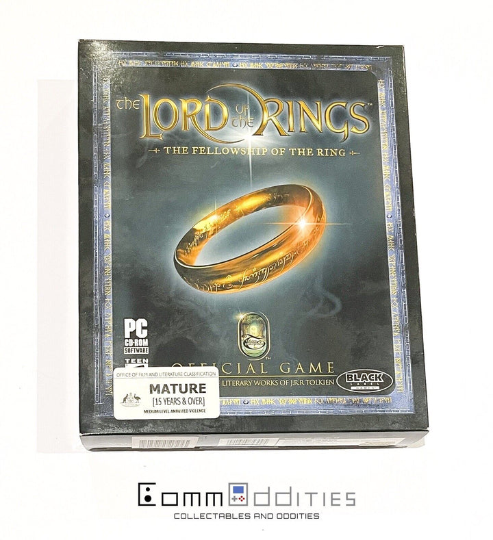 The Lord of the Rings: The Fellowship of the Ring - Big Box - PC Game MINT DISC!