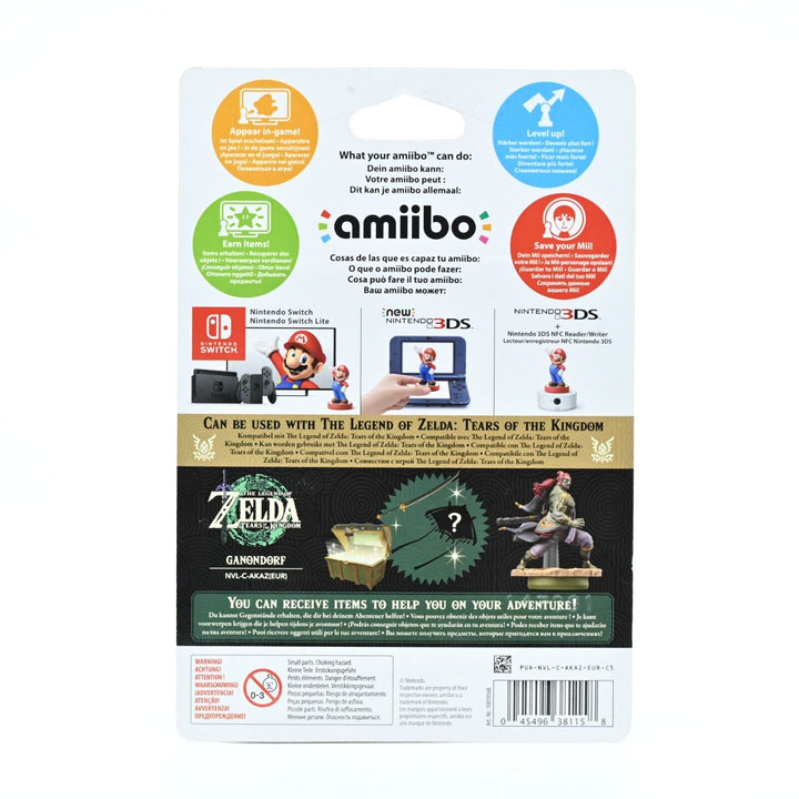 Ganandorf Amiibo - The Legend of Zelda: Tears of the Kingdom - Toy