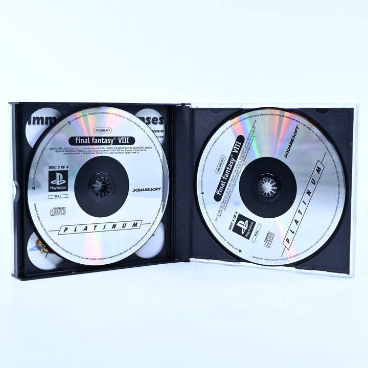Final Fantasy VIII - Sony Playstation 1 / PS1 Game + Manual - PAL - MINT DISC!