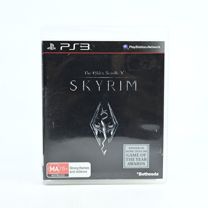 The Elder Scrolls V: Skyrim - Sony Playstation 3 / PS3 Game + Manual + Map