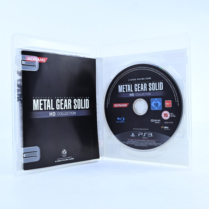 Metal Gear Solid HD Collection - Sony Playstation 3 / PS3 Game + Manual