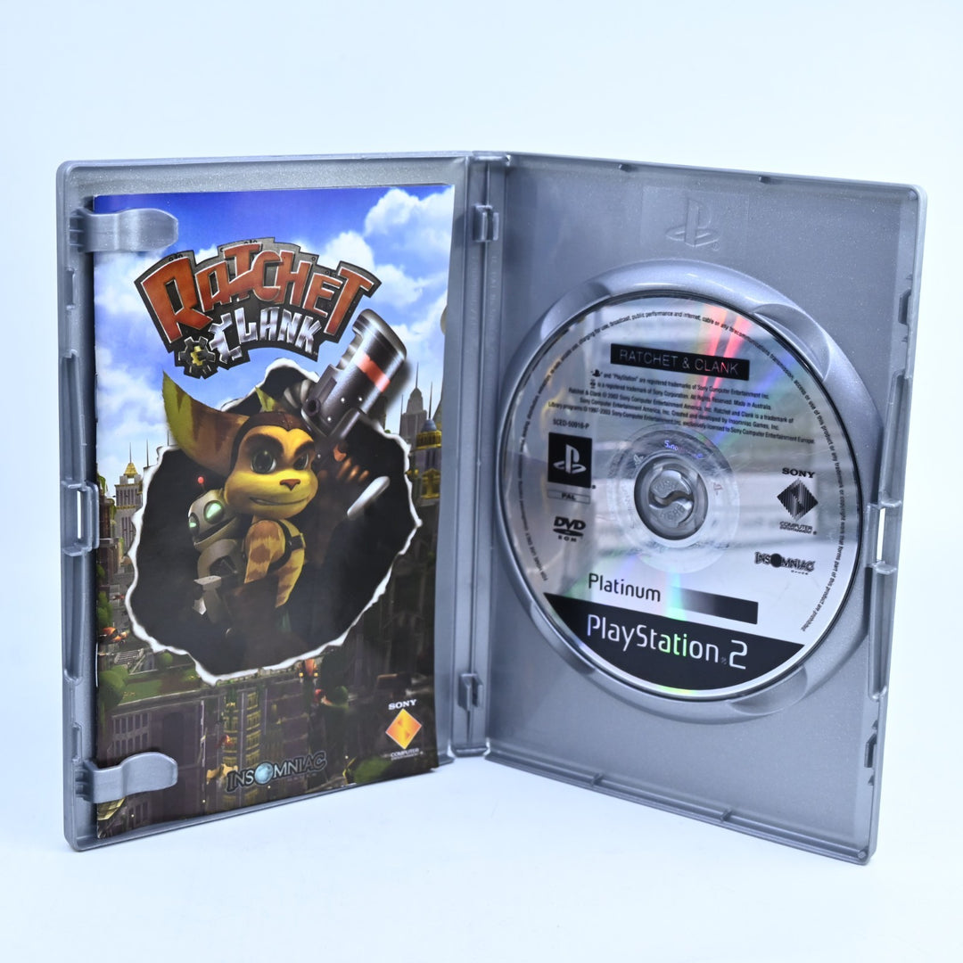 Ratchet & Clank - Sony Playstation 2 / PS2 Game + Manual - PAL
