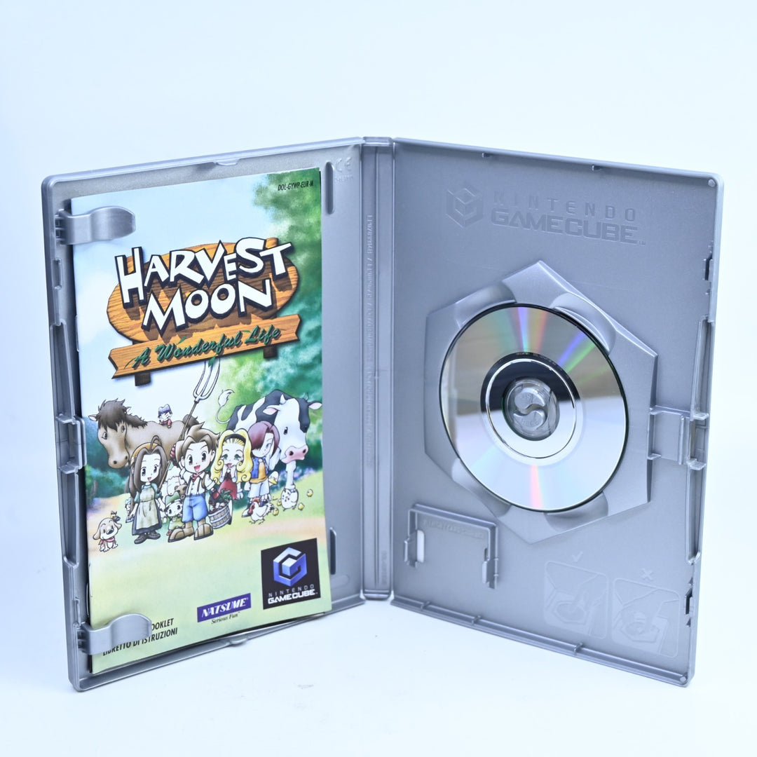 Harvest Moon: A Wonderful Life - Nintendo Gamecube Game + Manual - PAL