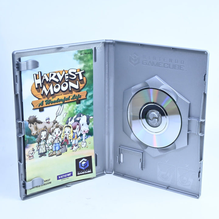 Harvest Moon: A Wonderful Life - Nintendo Gamecube Game + Manual - PAL