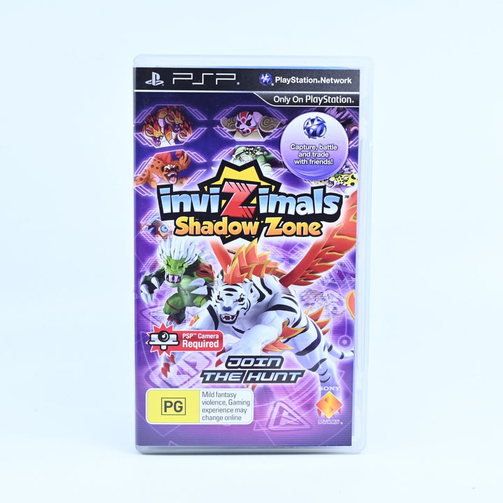 Invizimals: Shadow Zone  - Sony PSP Game + Manual - FREE POST!