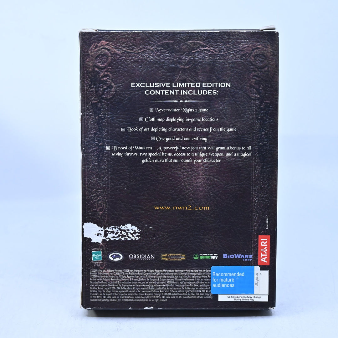 Neverwinter Nights 2 - Limited Edition + Map - No Rings - PC Game