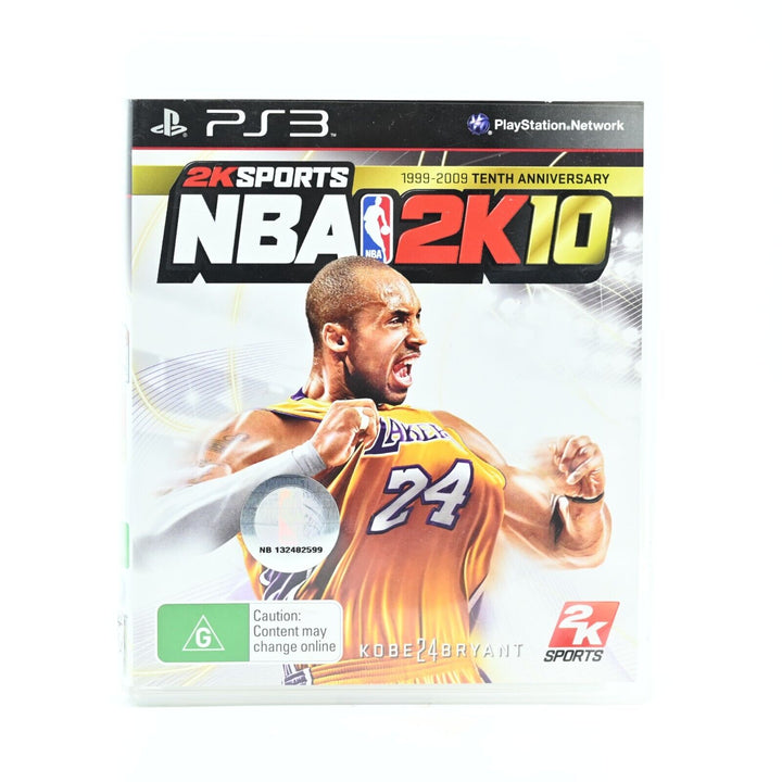 2K Sports: NBA 2K10 - Sony Playstation 3 / PS3 Game - FREE POST!