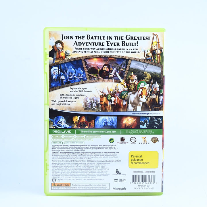LEGO The Lord of the Rings - Xbox 360 Game + Manual - PAL - MINT DISC!