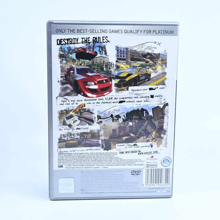 Burnout 3: Takedown - Sony Playstation 2 / PS2 Game + No Manual - PAL