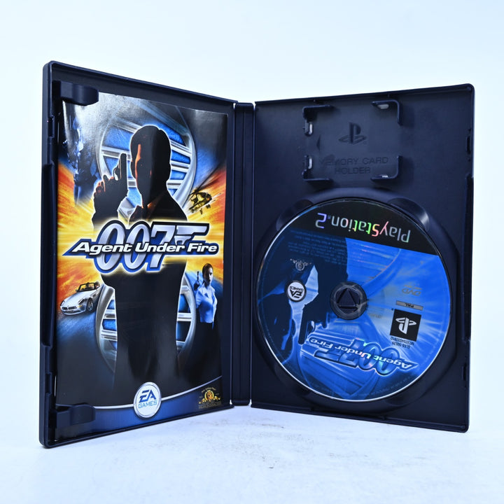 James Bond 007 in Agent under Fire - PS2 Game + Manual - PAL - MINT DISC!