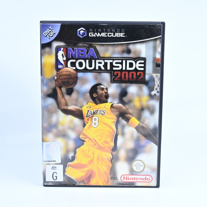 NBA Courtside 2002 - Nintendo Gamecube Game + Manual - PAL - FREE POST!