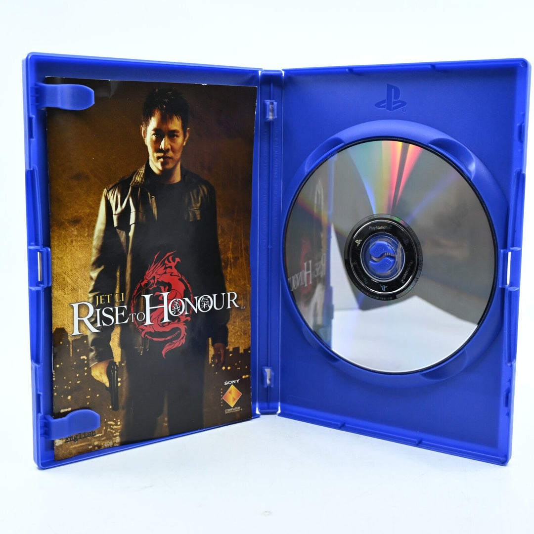 Jet Li Rise to Honour - Sony Playstation 2 / PS2 Game + Manual - PAL - MINT DISC