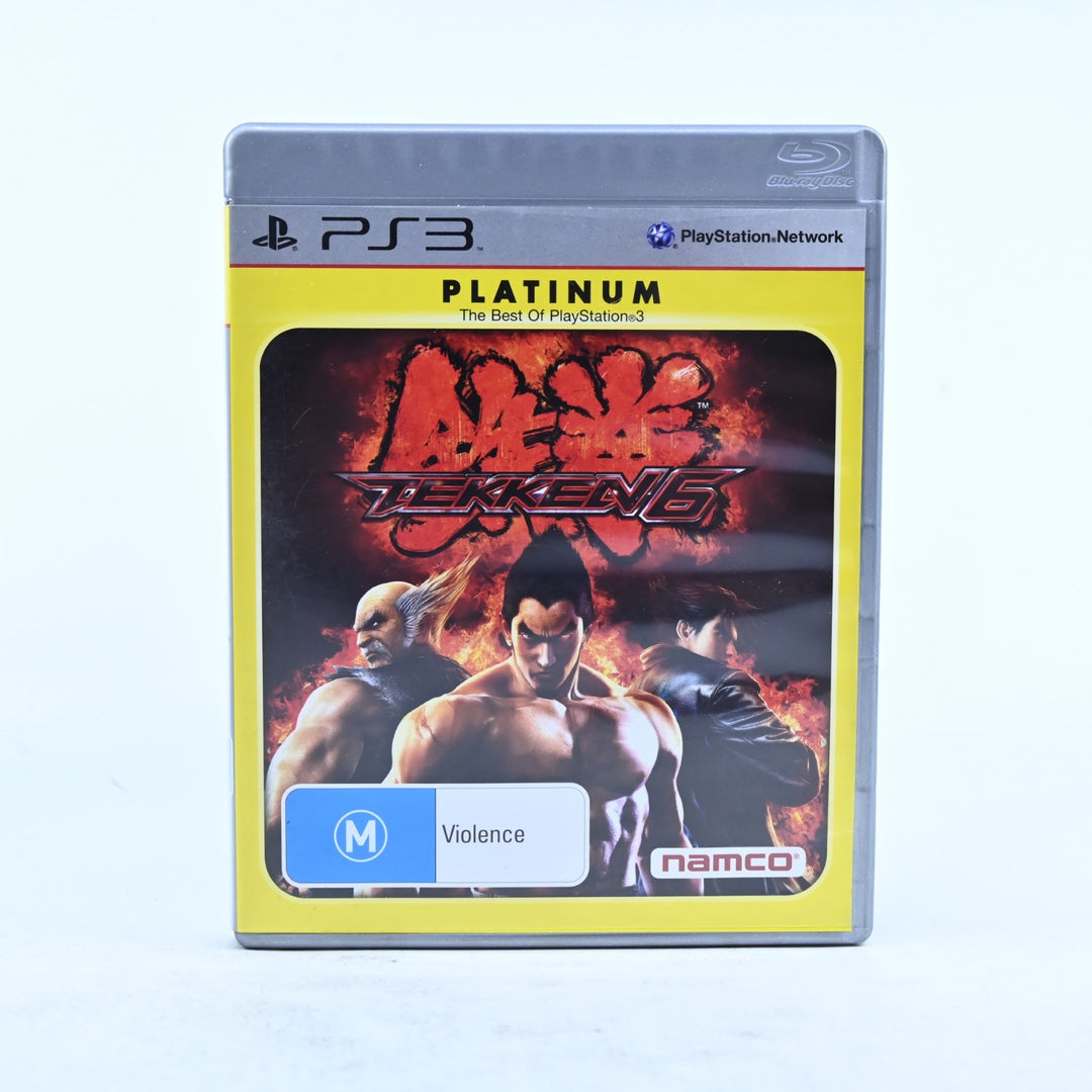Tekken 6 - Sony Playstation 3 / PS3 Game + Manual - MINT DISC!