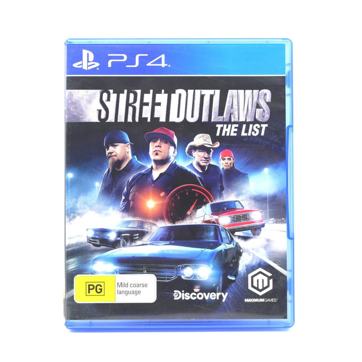 Street Outlaws: The List - Sony Playstation 4 / PS4 Game - FREE POST!