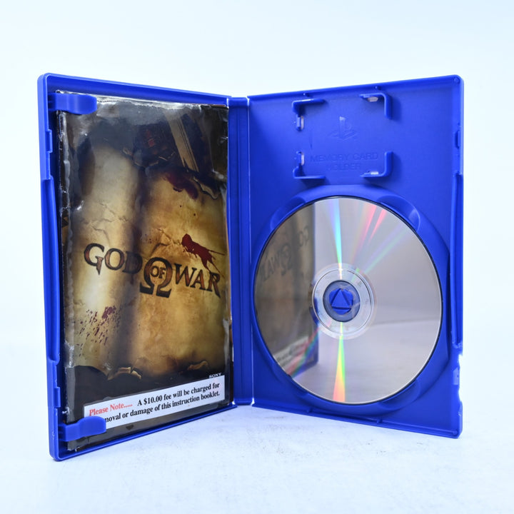 God of War - Sony Playstation 2 / PS2 Game + Manual - PAL - MINT DISC!