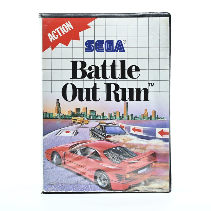 Battle Out Run + Manual - Sega Master System Game - PAL - FREE POST!