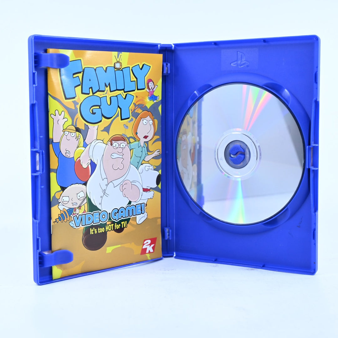 Family Guy Video Game - Sony Playstation 2 / PS2 Game + Manual - PAL