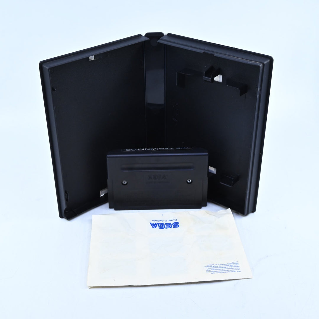The Terminator - Sega Mega Drive Game + Manual - PAL - FREE POST!