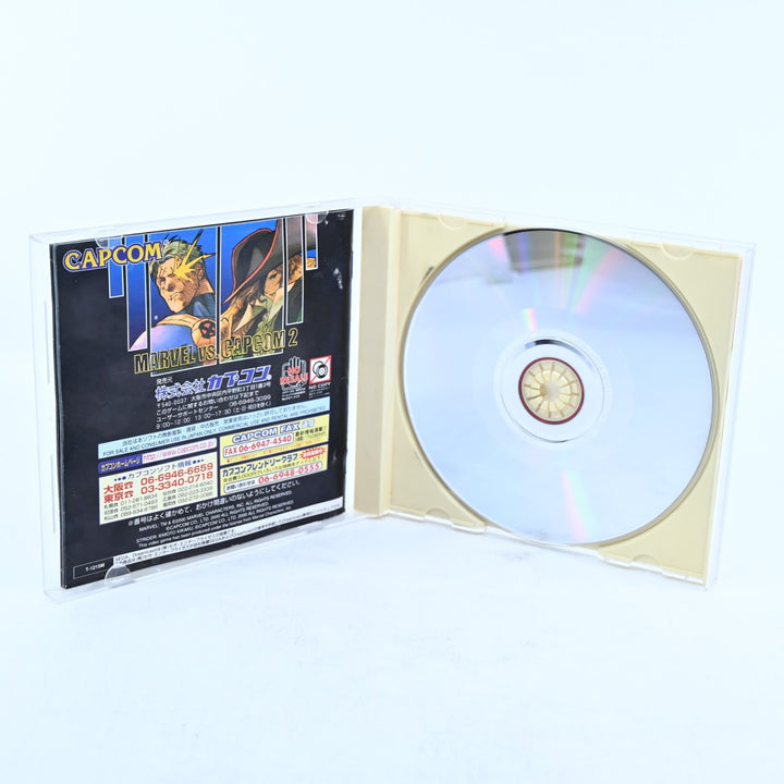 Marvel vs. Capcom 2 - Sega Dreamcast Game + Manual - NTSC-J - MINT DISC!