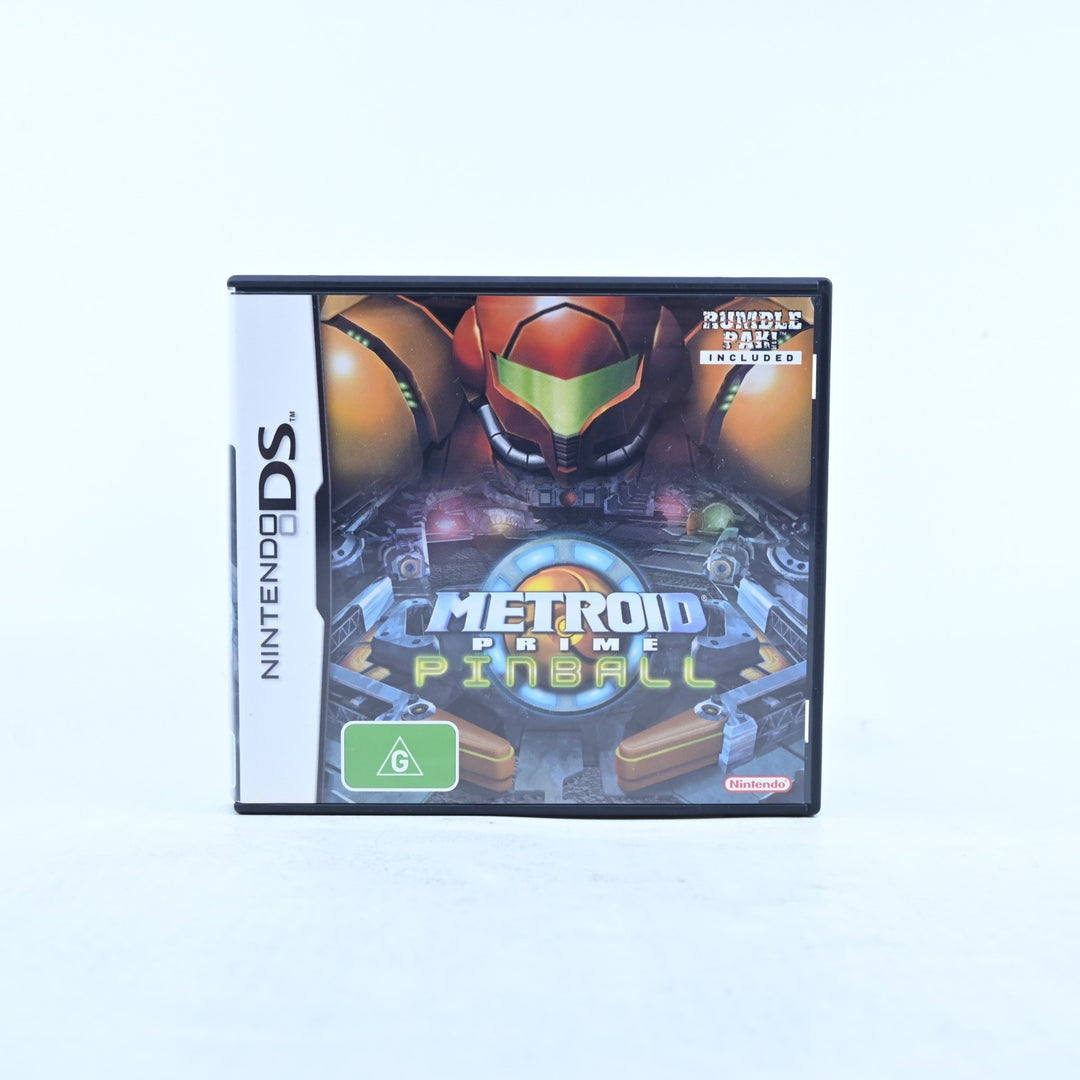 Metroid Prime Pinball - Nintendo DS Game + Rumble Pak - PAL + Manual