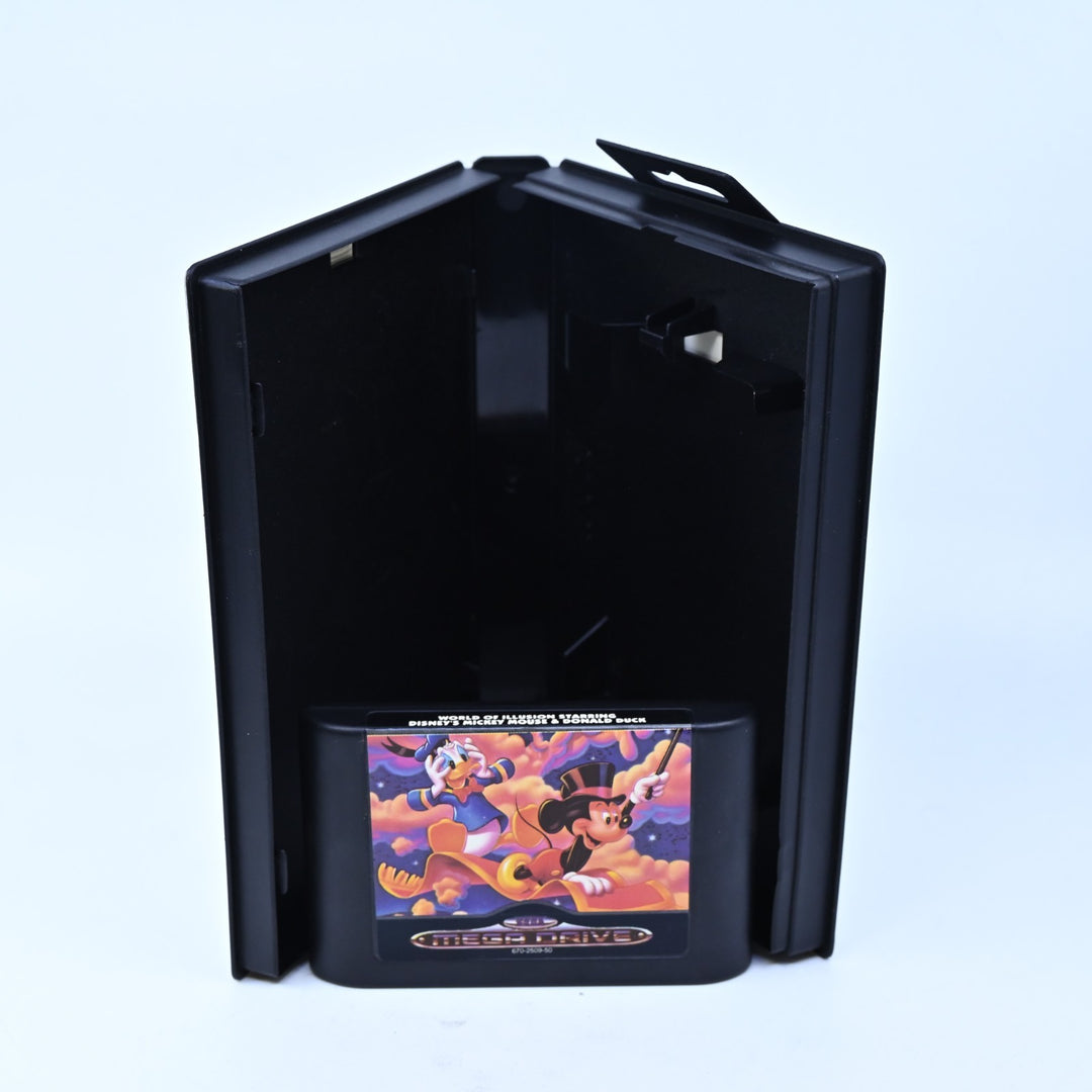 World of Illusion - Sega Mega Drive Game - No Manual - PAL - FREE POST!