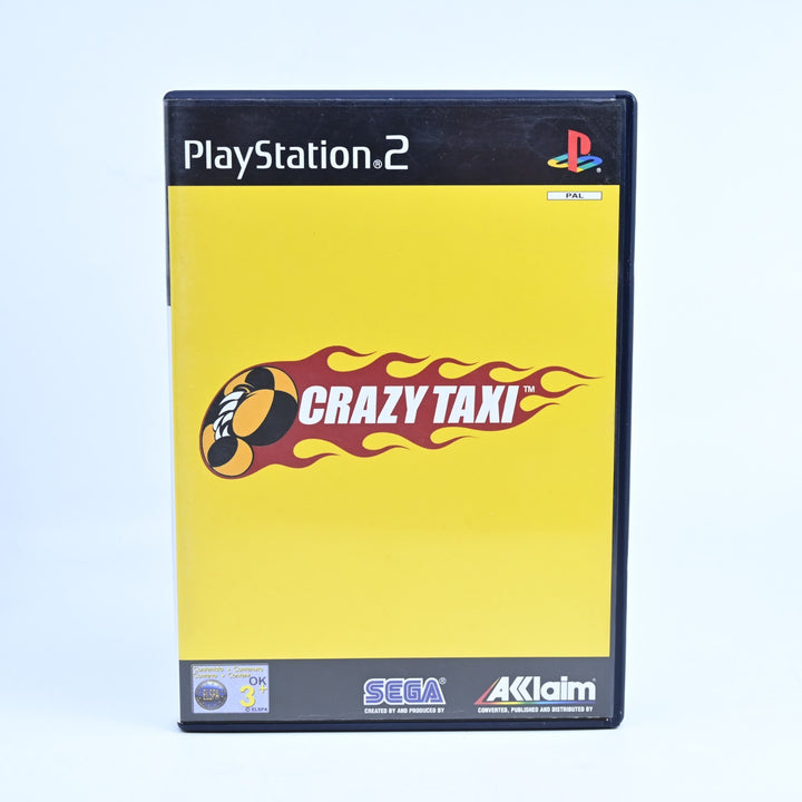 Crazy Taxi - Sony Playstation 2 / PS2 Game + Manual - PAL - NM DISC!