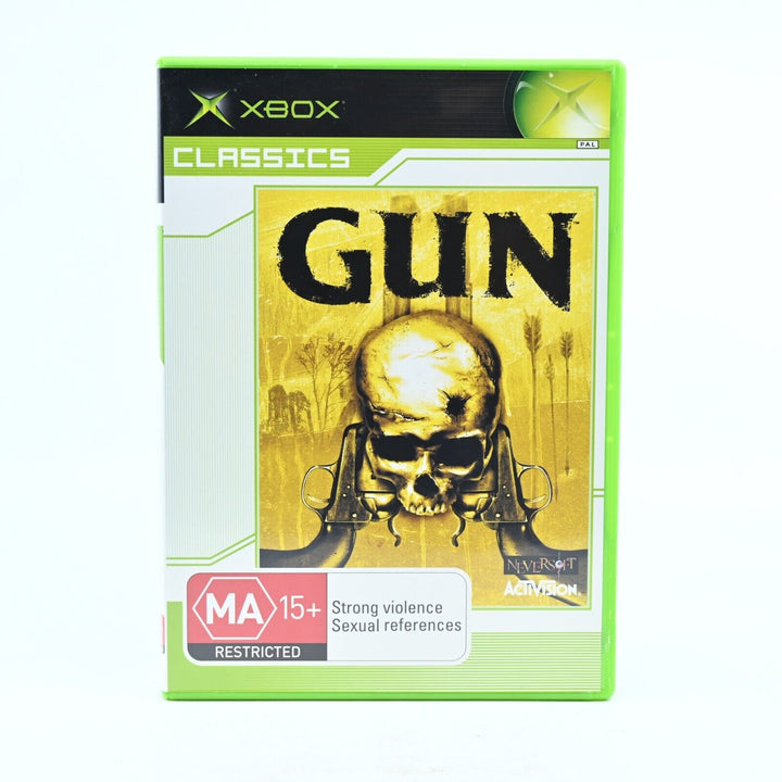 Gun - Original Xbox Game + Manual - PAL - FREE POST!