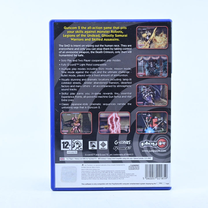 GunCom 2 - Sony Playstation 2 / PS2 Game + Manual - PAL - MINT DISC!